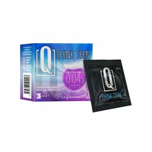Extra İnce 0.045 mm Prezervatif 3'lü Paket