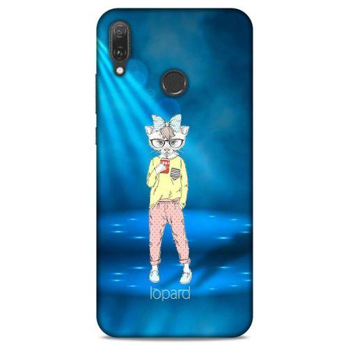 Huawei Y9 2019 Kılıf FunnyMaX (38) Neo Hybrid Kılıf Açık Mavi