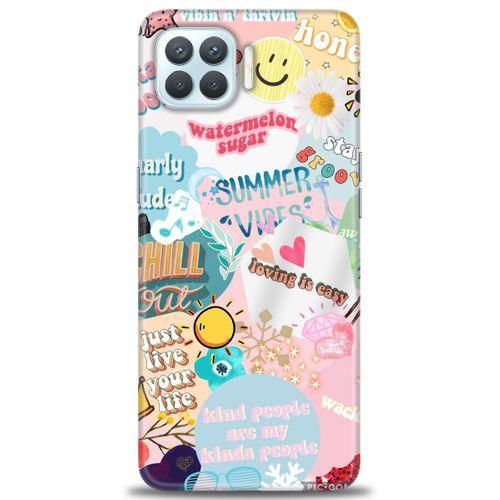 Oppo A73 Kılıf HD Baskılı Kılıf - Honey + Tam Ekran Koruyucu