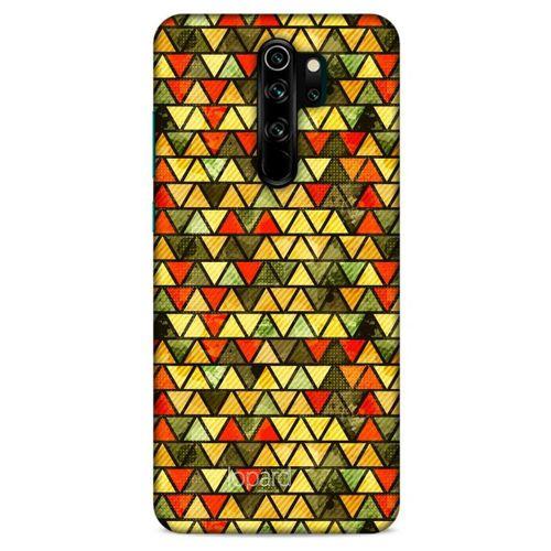 Xiaomi Redmi Note 8 Pro Kılıf Pastel Renkler (46) Core Armor Kılıf Yeşil Sarı