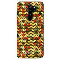 Xiaomi Redmi Note 8 Pro Kılıf Pastel Renkler (46) Core Armor Kılıf Yeşil Sarı
