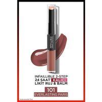 L'oréal Paris Infaillible 2-step 24 Saat Kalıcı Likit Ruj & Balm - 101 Everlasting Paris