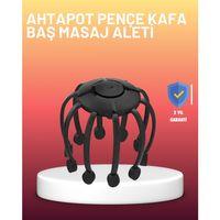 Usb Şarjlı Kafa Masaj Aleti 3 Modlu 8 Başlıklı Stres Giderici