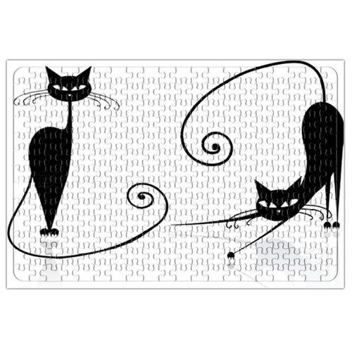 Kara Kediler Puzzle 240 Parça Yapboz