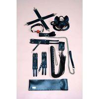 7'li Fantezi Kırbaç Set, Kelepçe Takım, Ayak Kelepçesi, Kedi Maskesi - Brf1309