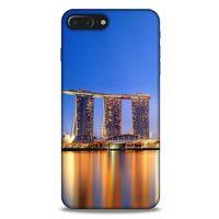 Apple Iphone 8 Plus Kılıf Dünya Mimarisi (46) Core Armor Kılıf Marina Bay Sands Singapur
