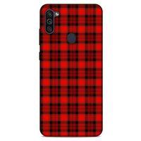 Gömlek (3) Desenli Silikon Kapak Telefon Kabı Samsung Galaxy M11 Kılıf