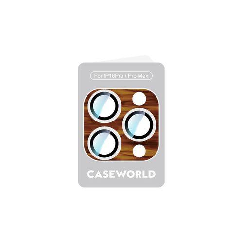 Apple iPhone 16 Pro Max CaseWorld Crystal Color Serisi Full Kamera Lens Koruyucu