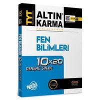 TYT Fen Bilimleri Tamamı Video Çözümlü 10x20 Deneme Sınavı Altın Karma