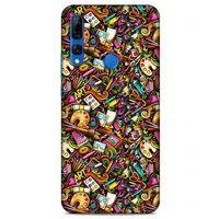 Graffitix (18) Desenli Silikon Kapak Huawei Y9 Prime 2019 Kılıf