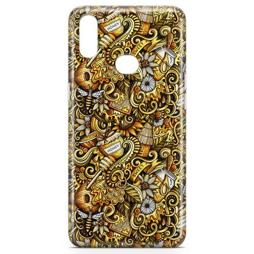 Samsung Galaxy A10s Kılıf Honey Doodle Arka Kapak Koruma Desenli Full Koruyucu