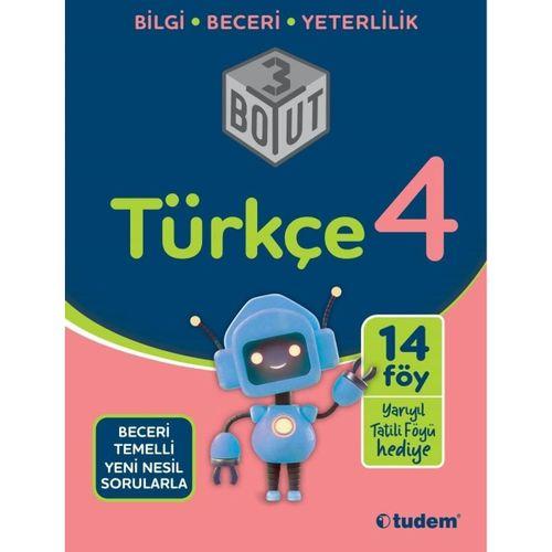 4. sınıf Türkçe 3 Boyut Konu Anlatım Föyü Tudem Yayınları