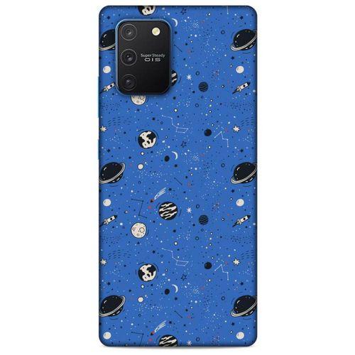 Samsung Galaxy S10 Lite Uyumlu Kılıf Mavi Delisi (26) Tpu Silikon Kılıf Gökyüzü