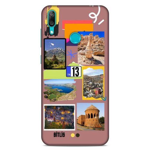 Lopard Huawei Y7 Prime 2019 Uyumlu Kılıf Şehirli ※ (13) Bitlis Silikon Kap