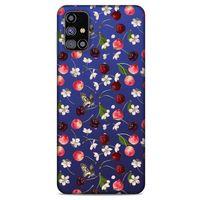 Frutix Kiraz 02 Samsung Galaxy M31s Kılıf Desenli Silikon