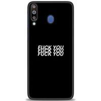 Samsung Galaxy M30 Kılıf HD Baskılı Kılıf - You You You + Tam Ekran Koruyucu