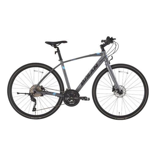Bisan Trx8600 Deore 28 Jant Şehir Bisikleti Parlak Gri-Mavi 48 cm