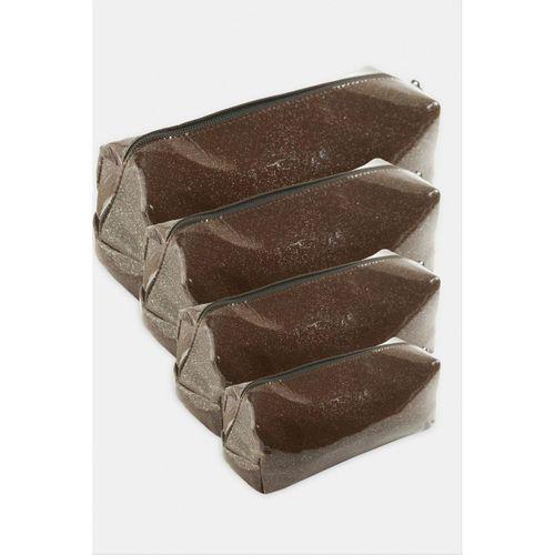 4 Adet El Tutmalı Makyaj Çantası