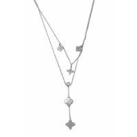 Vc Yonca Kolye - Gümüş