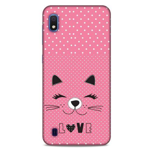 Lopard Samsung Galaxy A10 Uyumlu Kılıf Kediler (14) Lansman Kılıf Love Cat