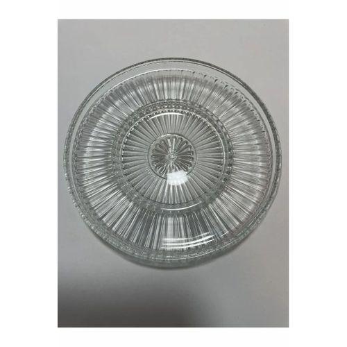 Müge 6'lı Cam Çay Tabağı Çay Tabak Altlığı Royaleks-TG-2023