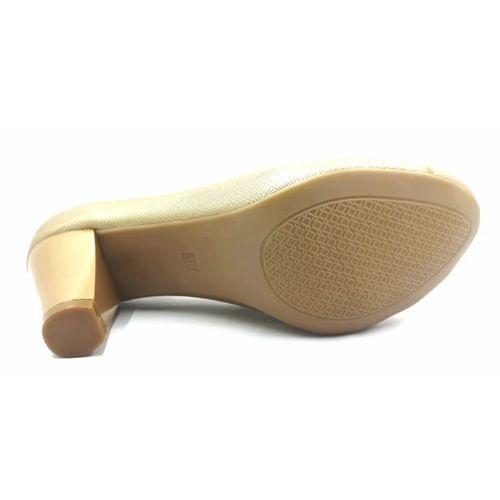 Punto 533045 Altın Kadın Topuklu Günlük Ayakkabı