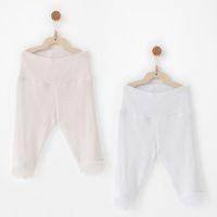 Andywawa AC26764 Special Modal 2li Pantolon Ecru White