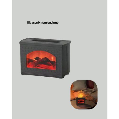 Aromaterapi Destekli Ultrasonik Nemlendirici Usb Bağlantılı Sessiz Model