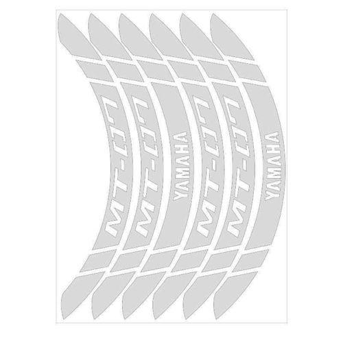 YAMAHA Yamaha Reflektör Beyaz Geniş Mt-07 Uyumlu 1 Set Jant Şeridi