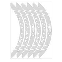 YAMAHA Yamaha Reflektör Beyaz Geniş Mt-07 Uyumlu 1 Set Jant Şeridi