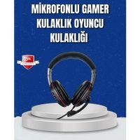 Bilgisayar  Kulaklığı – Yumuşak Pedli, Dayanıklı İpli Kablo