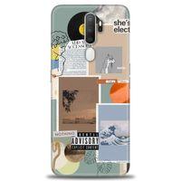 Oppo A9 2020 Kılıf HD Baskılı Kılıf - Fıght Like a Girl + Tam Ekran Koruyucu