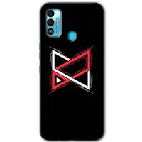 Tecno Spark 7T Kılıf HD Desen Baskılı Arka Kapak - Kilit + Kırılmaz Cam