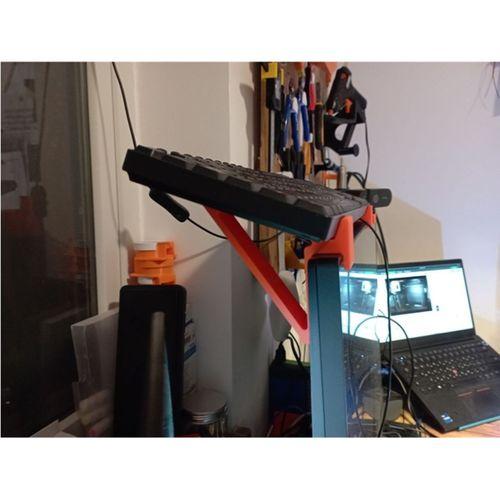 Lenovo 27 İnç Monitor Klavye Askısı 3D Baskı (Bu ürün Sadece Plastik parçadır - Almadan Önce Soru Sorabilirsiniz)