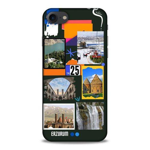 Lopard Apple Iphone 8 Uyumlu Kılıf Şehirli ※ (25) Erzurum Antişok Kapak