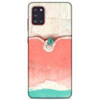 Lopard Samsung Galaxy A31 Uyumlu Kılıf Manipülasyon ☻ (20) Koruyucu Kılıf Desenli