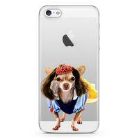 Apple iPhone 5 Kılıf Chihuahua Arka Kapak Koruma Desenli Full Koruyucu