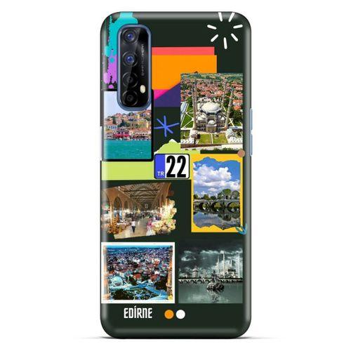 Lopard Oppo Realme 7 Uyumlu Kılıf Şehirli ※ (22) Edirne Tam Koruma Kılıfı
