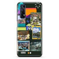 Lopard Oppo Realme 7 Uyumlu Kılıf Şehirli ※ (22) Edirne Tam Koruma Kılıfı
