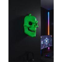 Yeşil Korku Temalı Maske Cadılar Bayramı Dekor