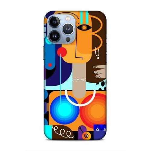 Apple iPhone 13 Pro Max Uyumlu Kılıf Face'X 43 Thin Fit Kılıf Daireli