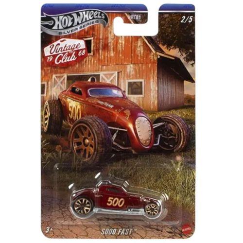 Hot Wheels Silver Series Vintage Club 1968 5'li Set HRT81