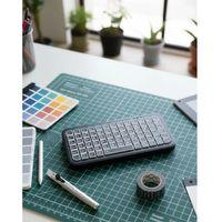 Şarjlı Kablosuz Mini Rgb Klavye Uzun Pil Ömürlü