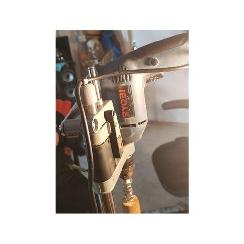 Power Cord Holder For Drill Stand 3D Baskı