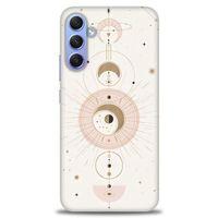 Samsung Galaxy A24 Kılıf HD Baskılı Kılıf - Evren + Tam Ekran Koruyucu