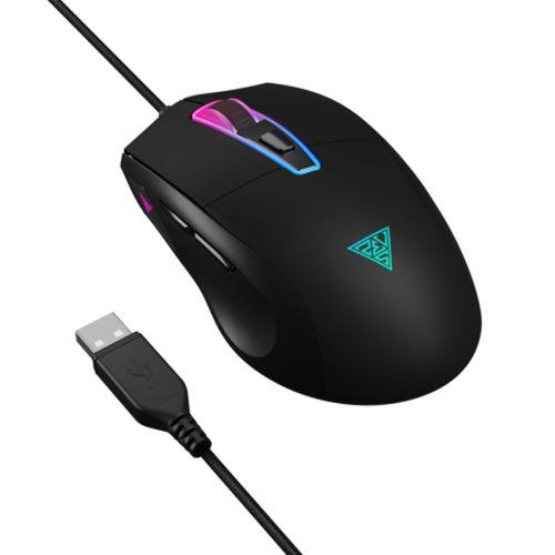 GAMDIAS ZEUS M5, RGB Aydınlatma, USB Kablolu,  7 Tuşlu, Gaming Mouse, 12800DPI, Siyah
