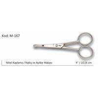 Europe Aplike Ve Nakış Makası Kıvrık Küt Uçlu No:4 10,16 Cm