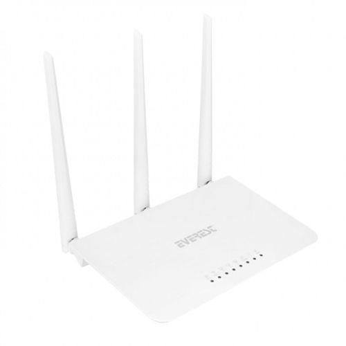 EVEREST EWR-F303, 3Port, 1 WAN, 300Mbps, 2.4Ghz Wifi, Masaüstü, Megabit, WISP, Repeater, Router, Access Point