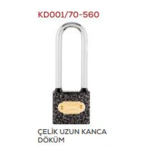 Kale Uzun Kancalı Asma Kilit Blisterli 60Mm