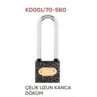 Kale Uzun Kancalı Asma Kilit Blisterli 60Mm